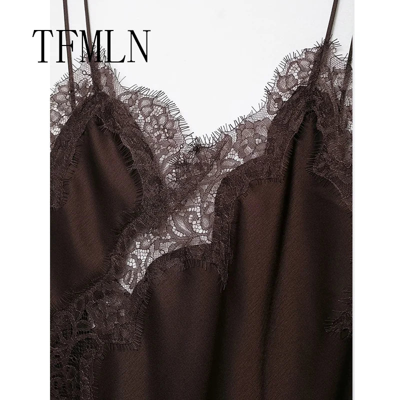 Tina Women's Mini Dress | Lace Splicing, Backless Summer Cocktail Dress 6